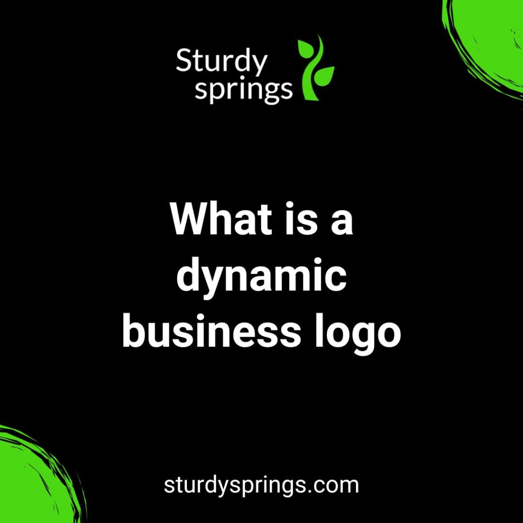 What is a dynamic business logo